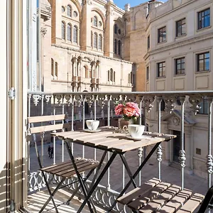 Ml1a-enjoy Breakfast Facing Malaga's Cathedral Apartment